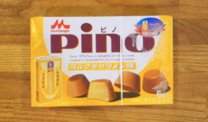 2013年6月発売 森永ピノ ミルクキャラメル味