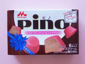 2013年1月発売-ピノ-ストロベリーチョコ＆ミルクチョコ-箱